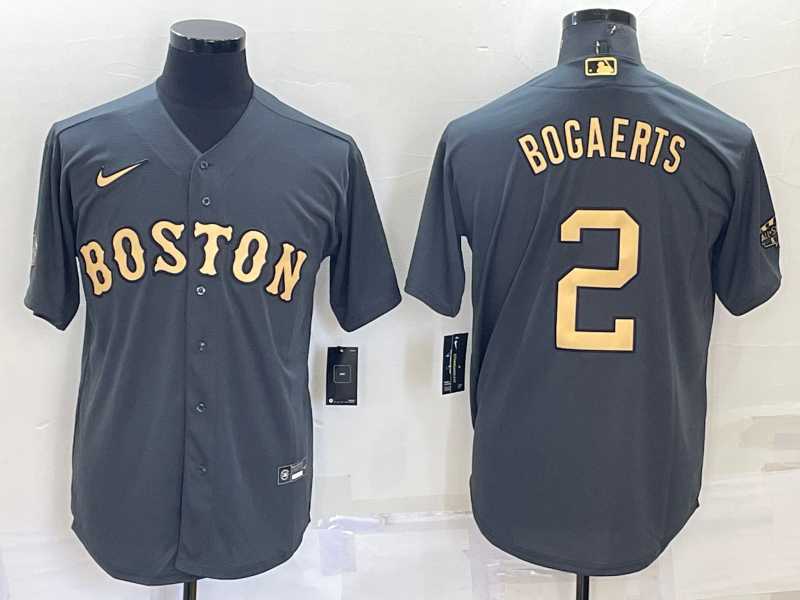 Boston Red Sox #2 Xander Bogaerts Grey 2022 All Star Stitched Cool Base Nike Jersey,We sell and wholesale Boston Red Sox #2 Xander Bogaerts Grey 2022 All Star Stitched Cool Base Nike Jersey on line form chian!